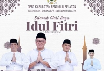 Ketua DPRD Kabupaten Bengkulu Selatan Barli Halim menyebut hari raya Idul Fitri sebagai momentum untuk menguatkan silaturahmi bagi masyarakat Bengkulu Selatan