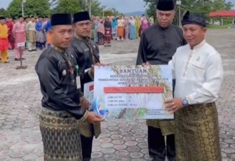 Ketua DPRD Natuna Didampangi Wakil Ketua l DPRD Natuna Hadir di HUT Provinsi Kepulauan Riau Ke-22