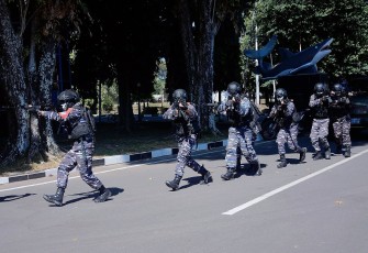 Lantamal VI Laksanakan Peran PHH dan Sabotase Anti Teror