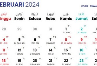 Ilustrasi daftar hari libur nasional 