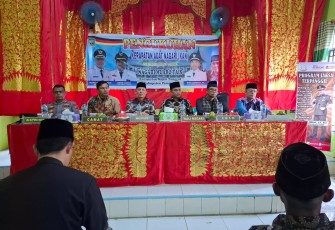 Bupati Pasaman Sabar AS Hadiri Pengukuhan Kerapatan Adat Nagari Muara Tais Periode 2023 