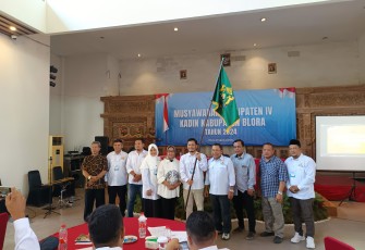 Pengurus Kadin Blora saat menyelenggarakan Muskab 2024.