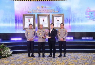 MURI Anugerahkan Tiga Sekaligus Penghargaan Untuk Assessment Center Polri