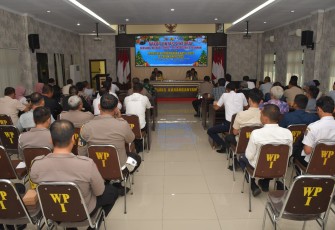 Polres Karanganyar Gelar Rakor Lintas Sektoral