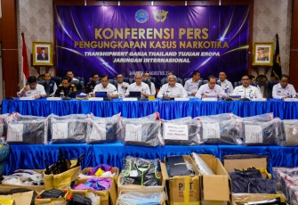 BNN, Bea dan Cukai ungkap Kasus Penyelundupan Ganja Thailand Jaringan Internasional 
