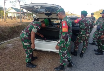 Penegakan Hukum Melalui Sweeping Kendaraan di Wilayah Perbatasan