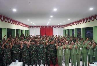 Pangdam Kasuari Tinjau Kesiapan Kodim Sorsel dalam Rangka Kunjungan Kerja