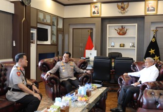 Kapolda Kalteng Terima Audensi Kepala BNN RI