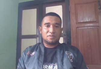 Doni W. Utina selaku Wakil  Ketua, KNPI Sulut Bidang Pendidikan, Riset dan Teknologi