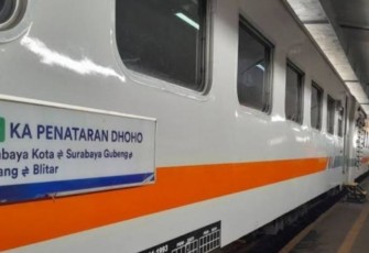 Ilustrasi KA Commuter Line Penataran 