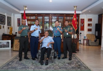 Anjangsana TNI Kepada Jenderal TNI (Purn) Ryamizard Ryacudu