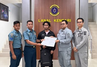 Bakamla RI Tangkap Kapal Bermuatan Nikel di Perairan Sulawesi Tenggara