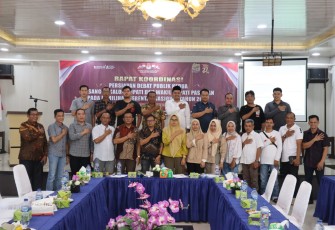 Komisi Pemilihan Umum (KPU) Pasaman menggelar rapat koordinasi persiapan Debat Publik Kedua Pasangan Calon Bupati dan Wakil Bupati Pasaman pada Pemilihan Serentak Nasional tahun 2024