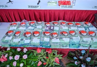 Polres Jakbar Sita 90 Kg Sabu dan Amankan Pengendali Besar