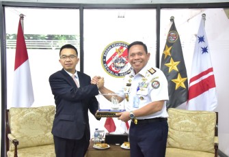 China Coast Guard Courtesy Call ke Bakamla RI