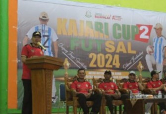 Bupati Pasaman Sabar AS Buka Turnamen Futsal Kajari Cup II Tahun 2024