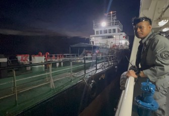 Bakamla RI Selamatkan Kapal Mongolia Alami Kerusakan di Perairan Tanjung Berakit