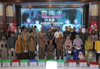 HUT Ke-68 Kodim 0208/Asahan