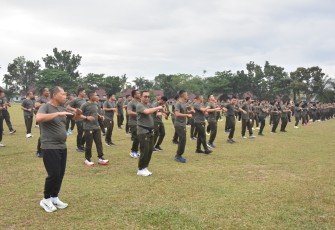 Olahraga Bersama Korem 031/Wira Bima