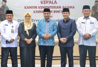 Plt Bupati Bintan Hadiri Pisah sambut Kemenag dan Ucapkan Terimakasih atas pengabdian  selama ini dan Terus BerKolaborasi