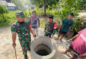 Dandim Raja Ampat Tinjau Pelaksanaan TMMD