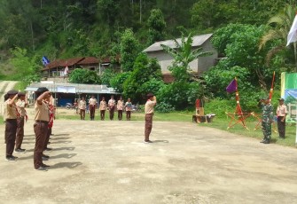 Upacara Penerimaan Anggota Saka Wira Kartika