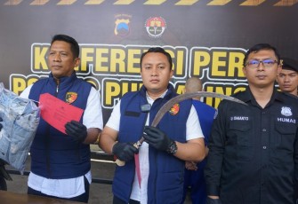 Polres Purbalingga Ringkus Gangster Pelaku Pembacokan di Bojongsari 