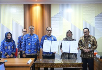BNPP dan ANRI Lakukan Penandatangan Kerja Sama Bangun Galeri Arsip di PLBN Entikong