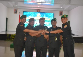 Danrem 023/KS Pimpin Sertijab Dandim 0211/TT dan Dandim 0212/TS