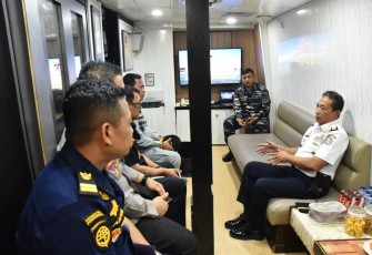 Bakamla RI Evaluasi Pelaksanaan Patroli “YUDHISTIRA -C”