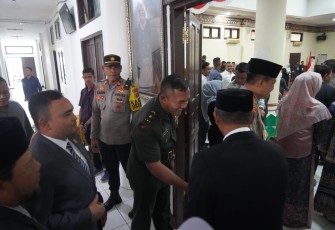 Kasi Ops Korem 012/TU Hadiri Rapat Paripurna DPRK Aceh Barat