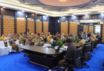 Sekda Bintan Pimpin Ralat Evaluasi Percepatan Penurunan Stunting Tahun 2024