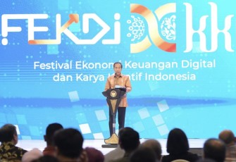  Presiden Joko Widodo secara resmi membuka Festival Ekonomi Keuangan Digital Indonesia dan Karya Kreatif Indonesia (FEKDI x KKI) 2024 dan meluncurkan Blueprint Sistem Pembayaran Indonesia (BSPI) 2025-2030. Acara tersebut digelar di Hall B, Jakarta Convention Center (JCC), Jakarta Pusat, Kamis (01/08/2024)