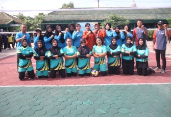 Persit KCK Cabang XIX Dim Ngawi Gelar Turnamen Bola Voly Antar Ranting