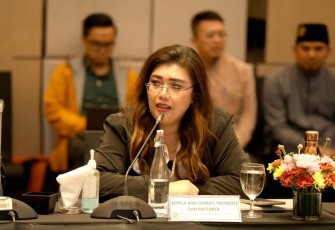 Kepala Biro Humas Promosi dan Protokol BP Batam, Ariastuty Sirait