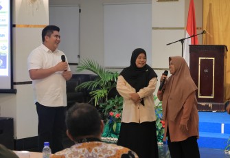 Bupati Bintan Roby Kurniawan secara langsung menutup Bimbingan Teknis (Bimtek) Penguatan Partisipasi Penggiat Desa dalam pembangunan pada pemberdayaan masyarakat Desa dan masuk Dalam Program Penguatan dan Pembangunan Pemerintah Desa (DP3PD) Komponen 2A tahun 2024 Kelas 7