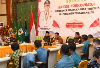Gubernur Kepri Pimpin Rakor Forkopimda Bahas Kesiapan Natal dan Tahun Baru 2025