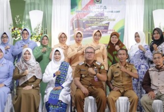 Badan Kontak Majelis Taklim (BKMT) Kabupaten Natuna, menggelar lomba Mars BKMT di tingkat Kabupaten