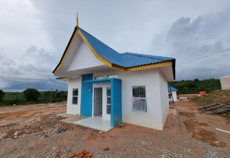 Progres Pengerjaan 4 Rumah Contoh di Tanjung Banon