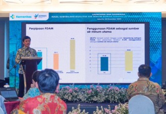 Kemenkes saat Luncurkan Hasil SKMRT di Indonesia Tahun 2023