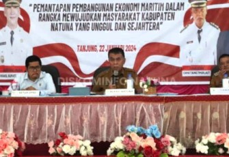 Bupati Natuna Tampung Aspirasi Masyarakat Kecamatan Bunguran Timur Laut Saat Menghadiri Musrenbang 