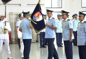 Kolonel I Ketut Adiyasa Resmi Jabat Danlanud RSA Natuna
