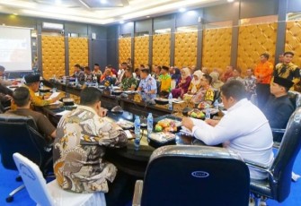 Bupati Bintan Pimpin Rakor Bersama FKPD