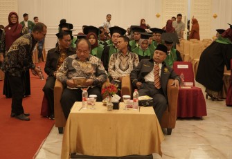 Wakil Bupati Asahan Ikuti Prosesi Sidang Senat Terbuka Wisuda Sarjana Angkatan X STIE MA