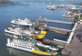 Ilustrasi armada PT ASDP Indonesia Ferry 