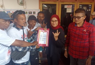 Nina Agustina Dapat Dukungan dari Komunitas Transportasi Indramayu