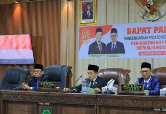 Sidang Paripurna Peringatan HUT RI ke–79