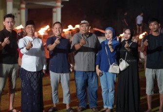 Waka I dan Sekretariat DPRD Turut Meriahkan Malam Nujuh Likur