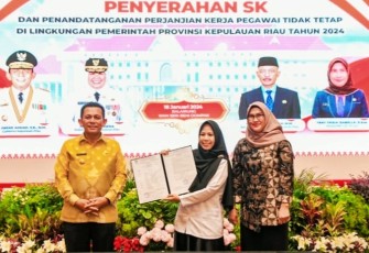 1784 PTT Pemprov Kepri Dapat Perpanjangan Kontrak