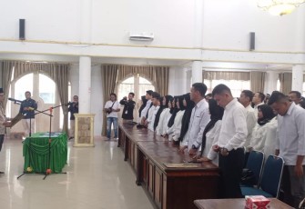 Pengambilan Sumpah Janji dan Pelantikan PPS se Kabupaten Pasaman
